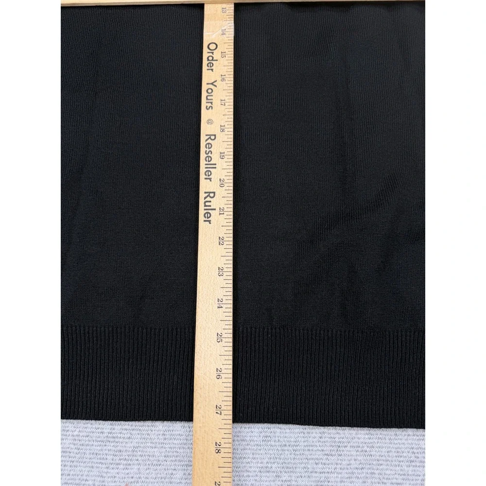 Geoffrey Beene Mens Black Textured Micro Dot Crewneck Sweater NWT L MSRP $65